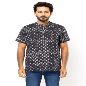 Black Wax Dyed Cotton Fatua